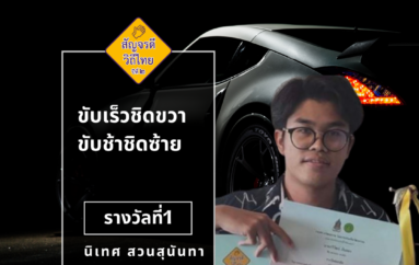 นักศึกษานิเทศศาสตร์ สวนสุนันทา คว้ารางวัลที่ 1 ประกวดคลิป “สัญจรดี วิถีไทย ปีที่ 2 : ขับเร็วชิดขวา ขับช้าชิดซ้าย” ปี 64