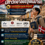เปิดลิสต์ 4 มหาวิทยาลัยรัฐเดนมาร์ก มอบทุนรัฐบาลประจำทุกปี  เจาะลึกสิทธิ์สำหรับคนไทย โปรไฟล์เด่นคัดเลือกอัตโนมัติ