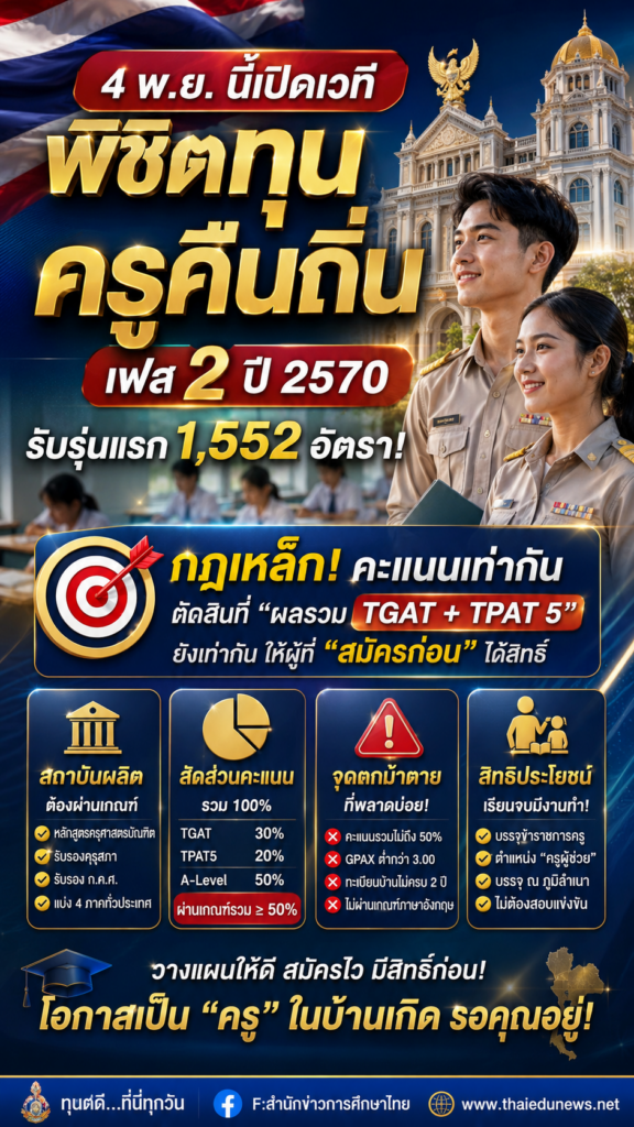 ครูคืนถิ่น2570