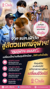 บัณฑิต “จุฬาฯ-ชนบท” อดีต รปภ. ได้ทุนเปลี่ยนชีวิตจากจุฬาฯ สานฝันทางการศึกษาระดับบัณฑิตศึกษาที่คณะสัตวแพทยศาสตร์ จุฬาฯ