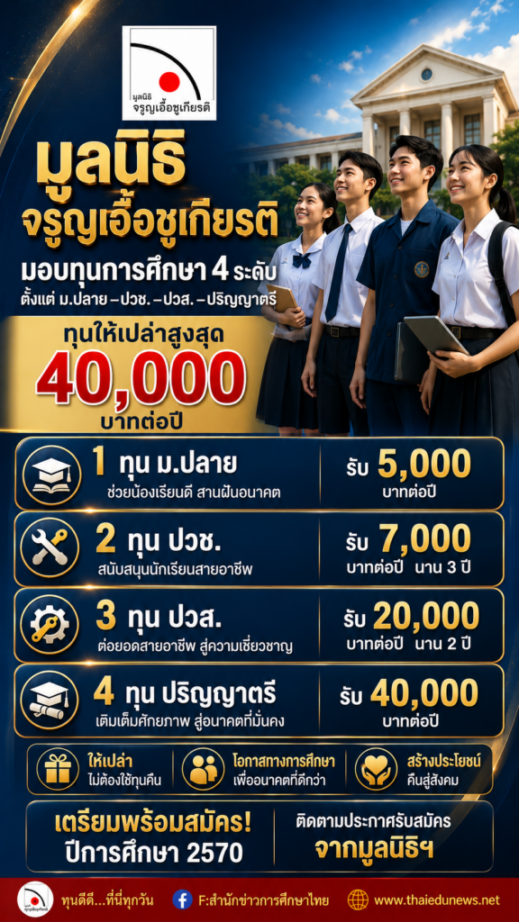มูลนิธิจรูญเอื้อชูเกียรติ